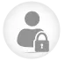 Login Icon for customers, high security for online payments and transactions Login Icon for customers, high security for online payments and transactions